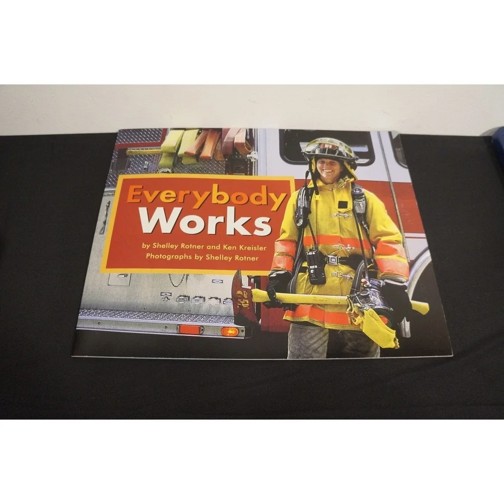 Everybody Works Book Firefighter Photography Big teacher Book